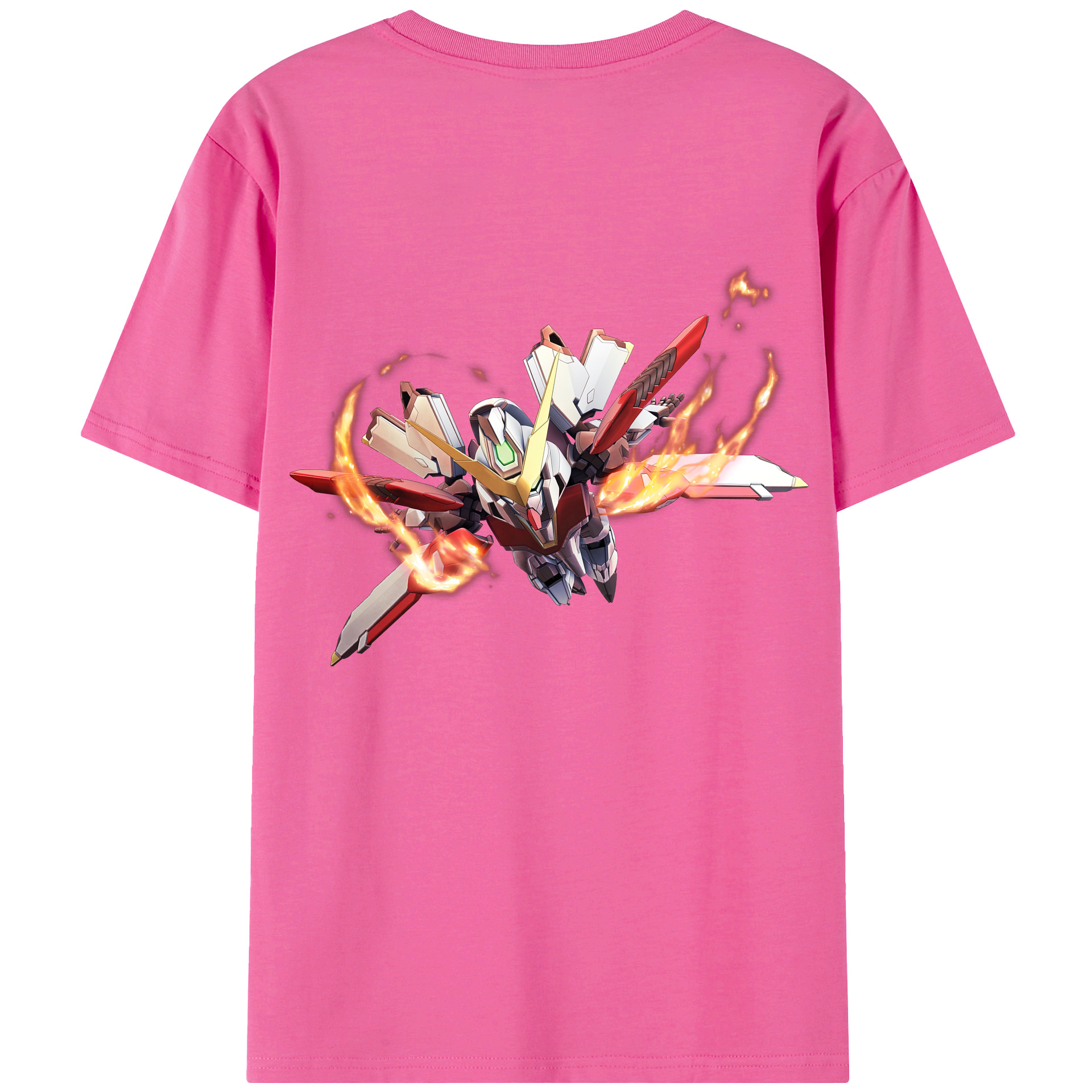 （画像用） 機動戦士ガンダム Mobile Suit Gundam レディース半袖Tシャツ(バックプリント)